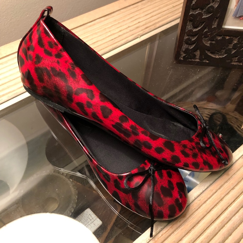 Chico’s Leopard Print flats, Sz. 7